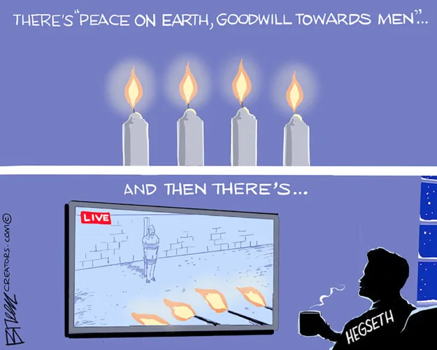 Editorial cartoon for Oct. 13, 2026